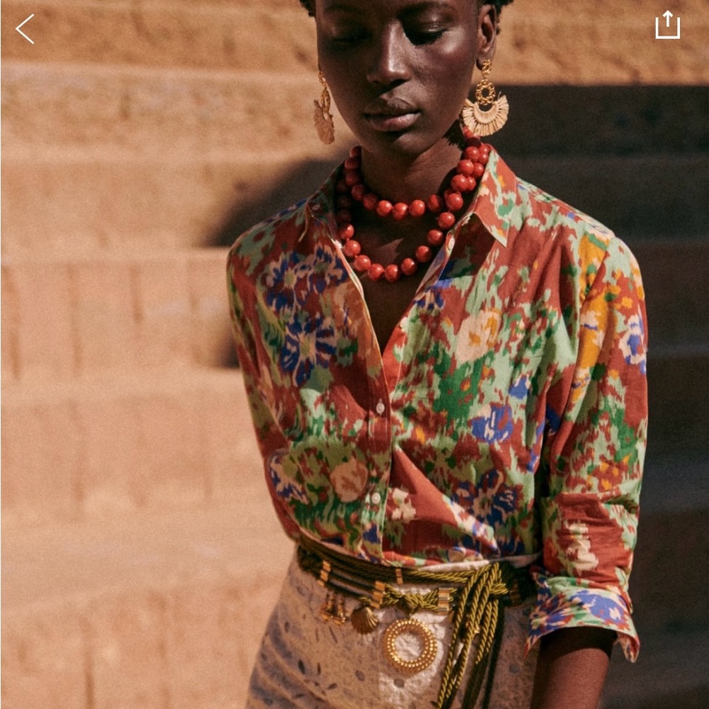 Sézane Iconic Pierro Shirt! Limited Edition print